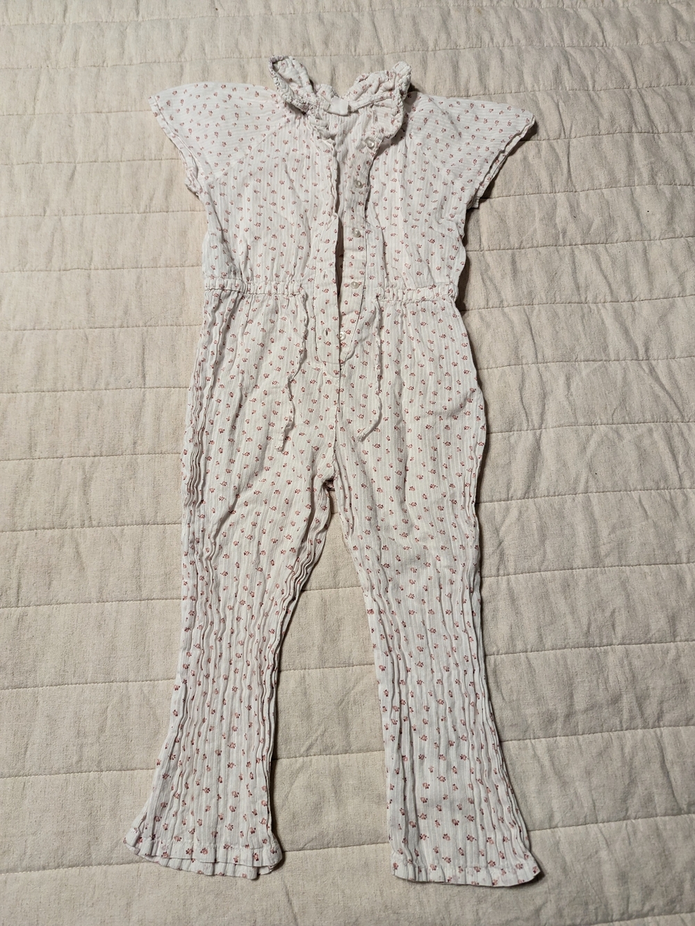 Zara Girls Ribbed Jumpsuit